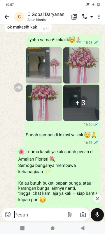 Pengiriman Karangan Bunga Lowokwaru