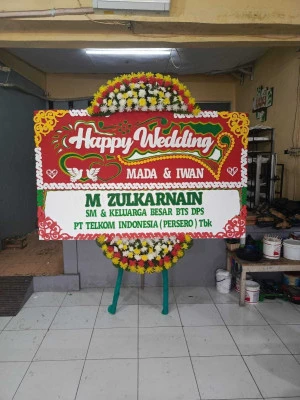 Papan Bunga di Lowokwaru