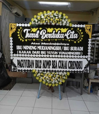 Papan Bunga di Lowokwaru